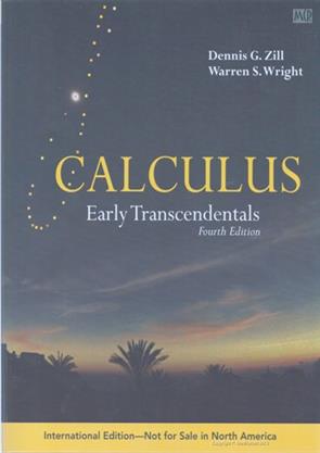 Calculus early transcendentals 4th edition pdf