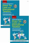 Professional Apporach to Direct Tax Laws and International Taxation (Set of 2 Vols.)